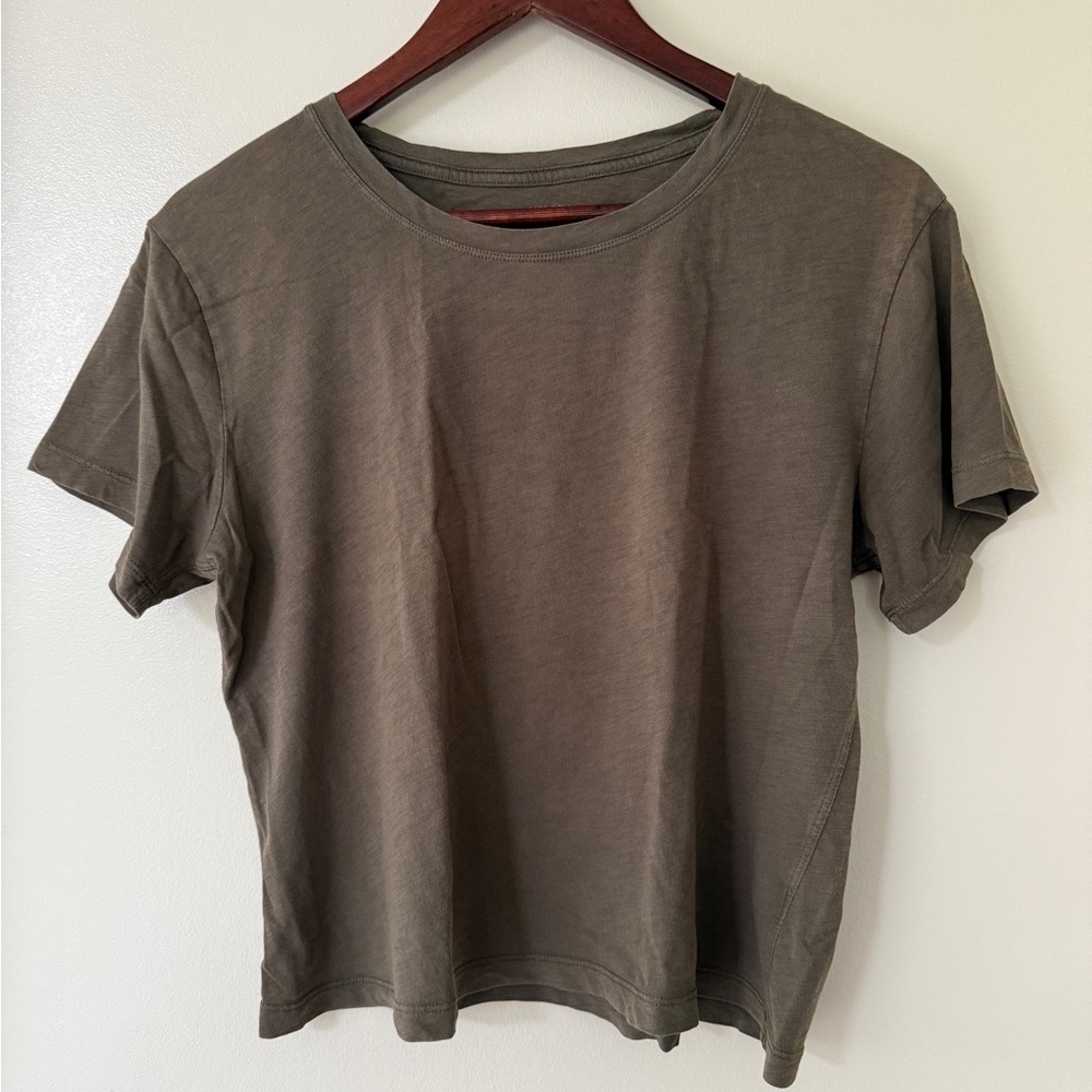 Athleta Daily Crop Short Sleeve Tee